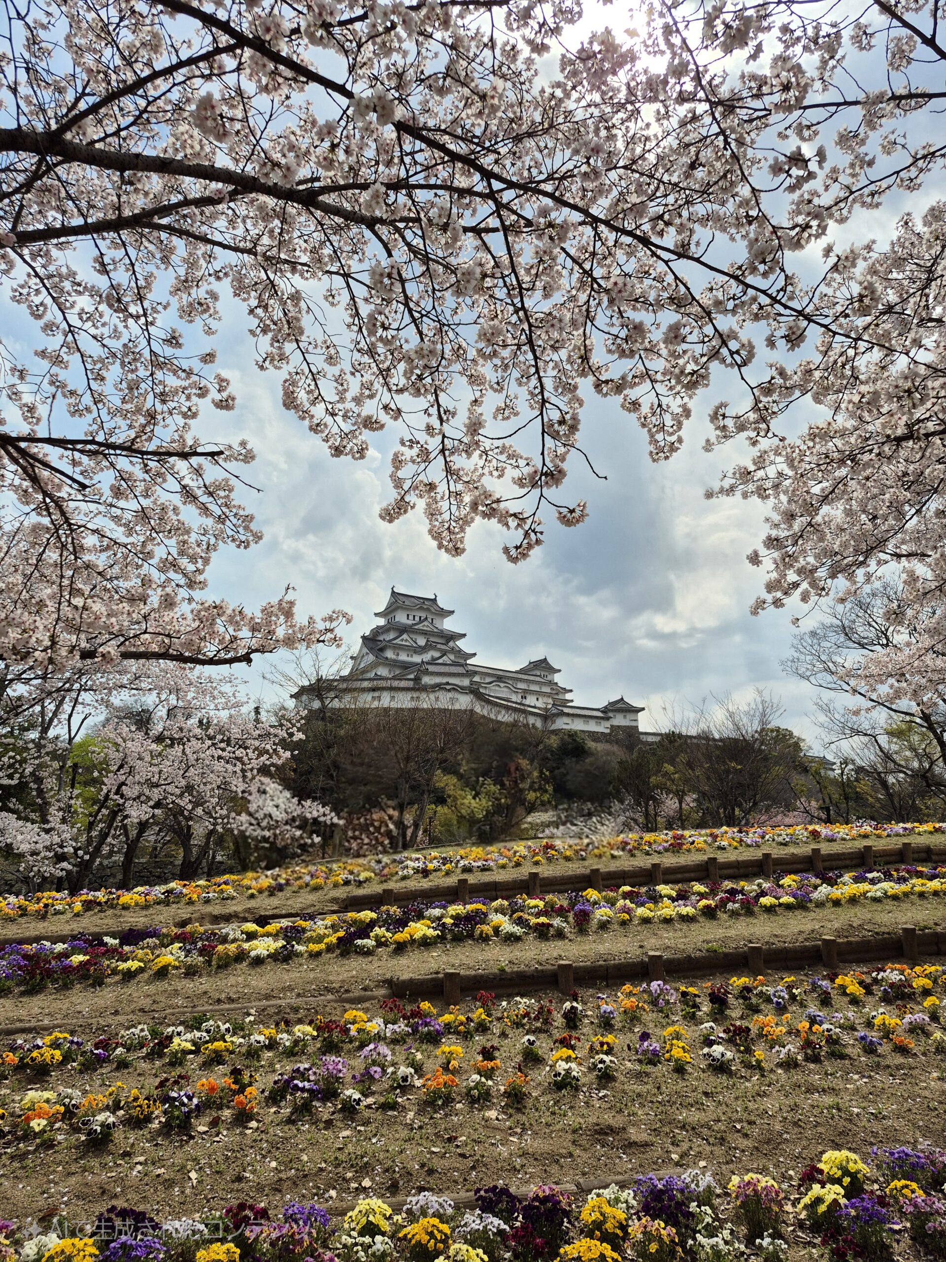 【ブログ】桜と国宝